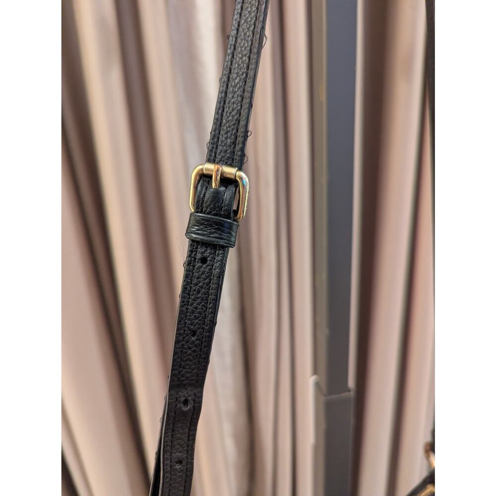 Coach Womens Vintage Leather Crossbody Black Handbag - Picture 4 of 16